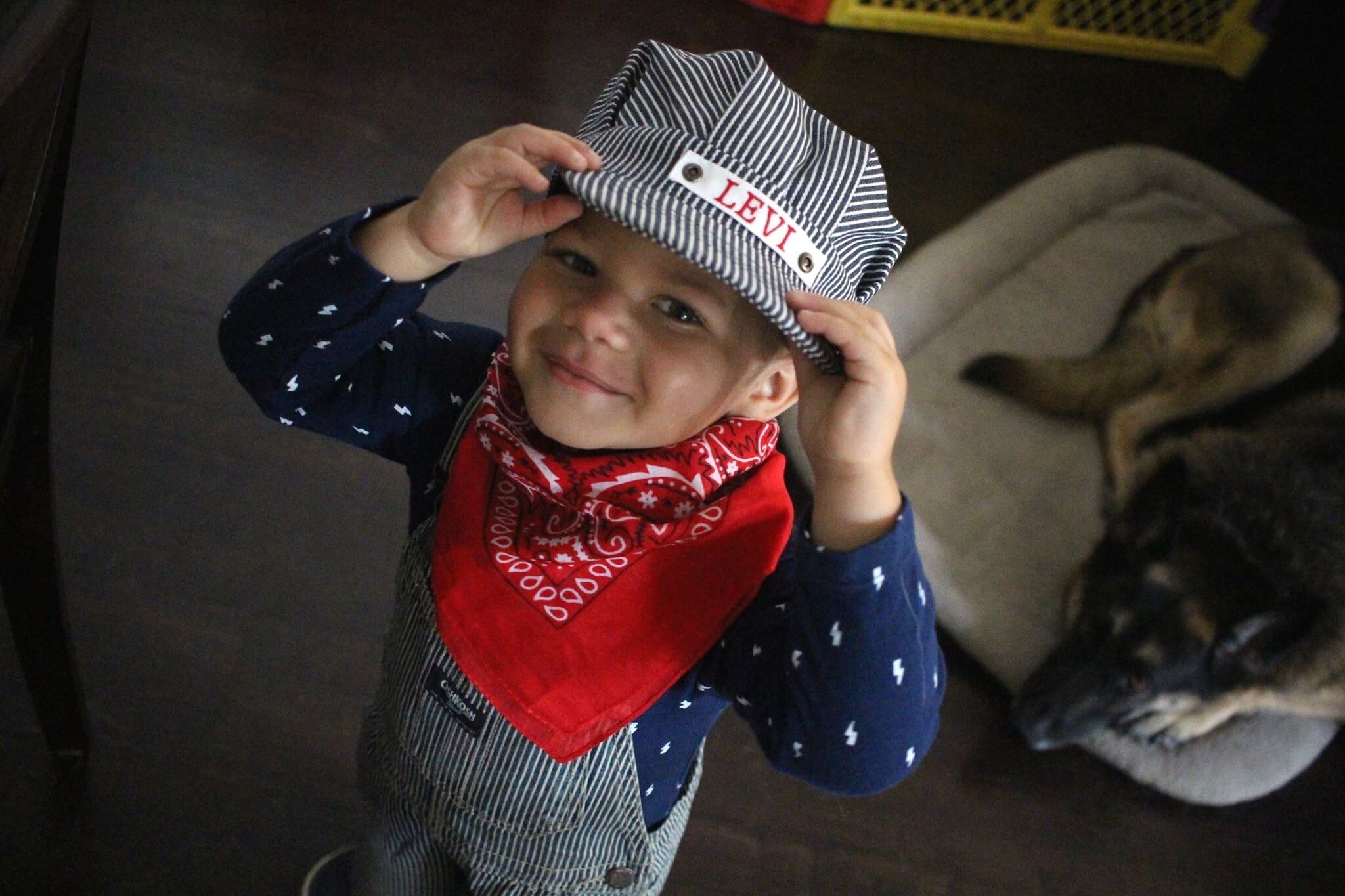 Personalized Train Hat
