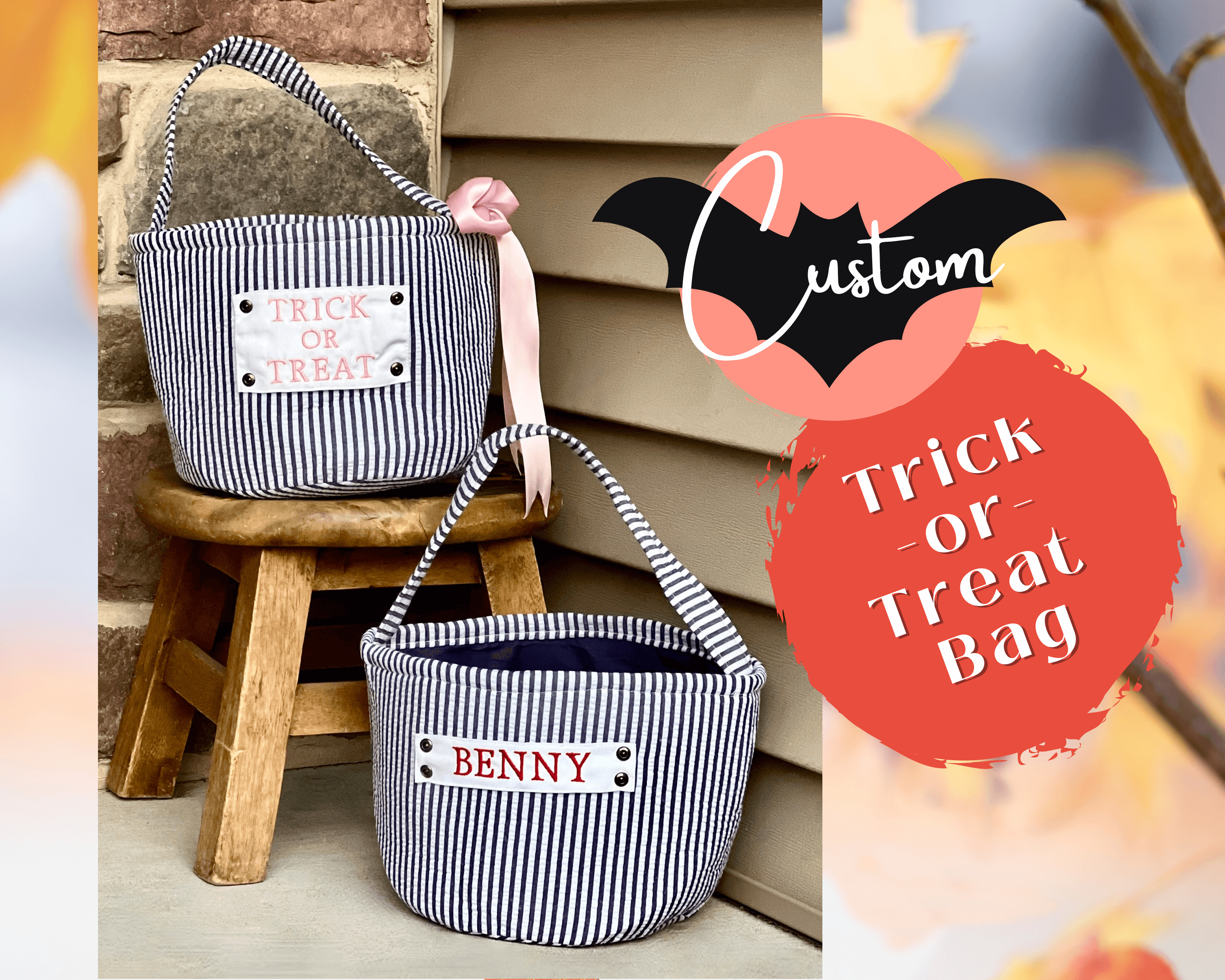 Personalized Trick or Treat Bag