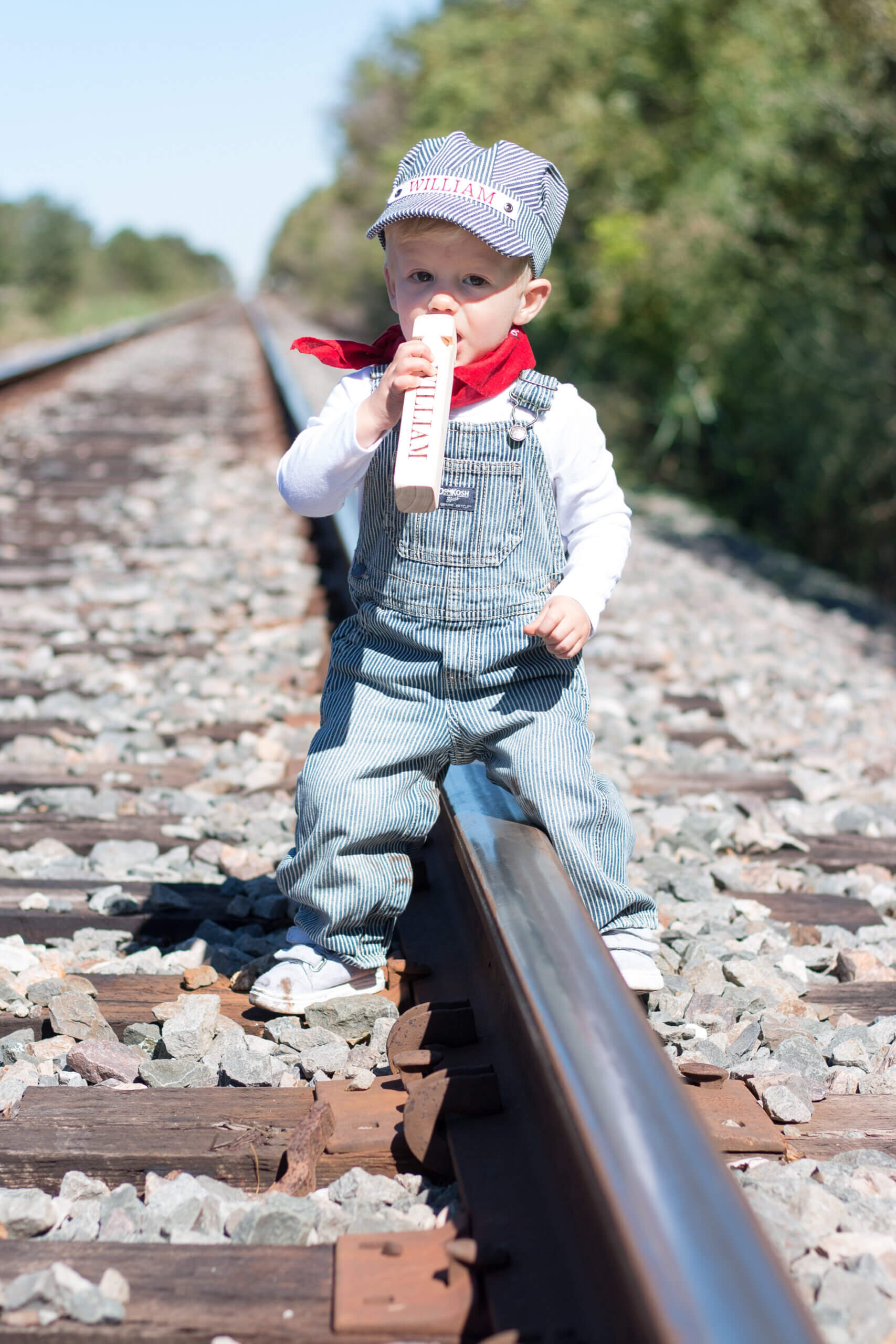 Toddler Train Conductor