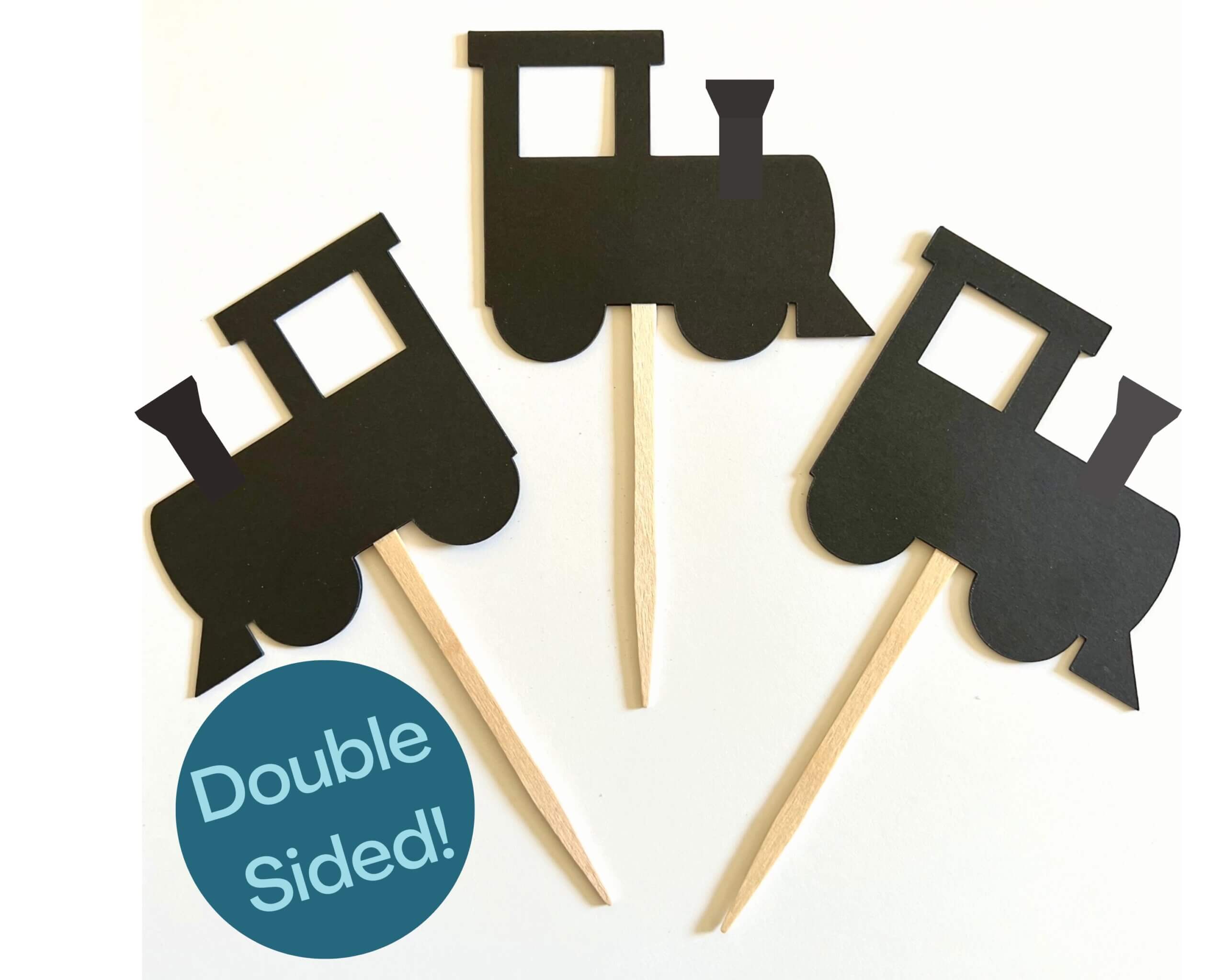 Train Cupcake Toppers