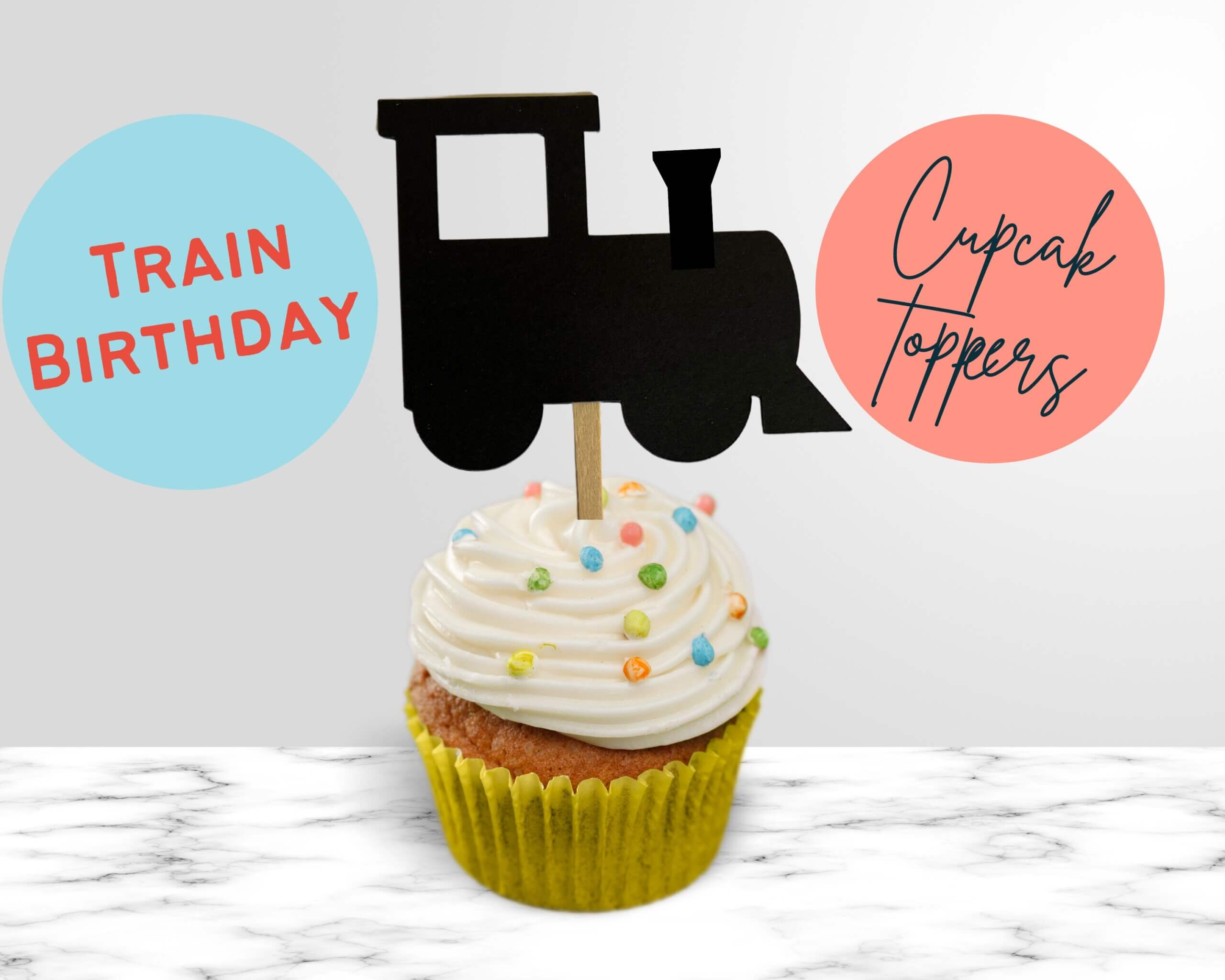 Train Cake Topper